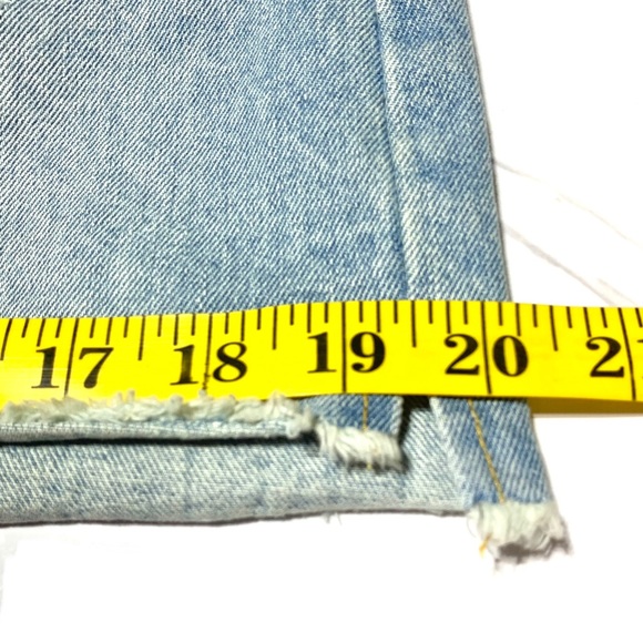 Noisy May Light Blue Jean Mini Skirt Size Small - Picture 12 of 12